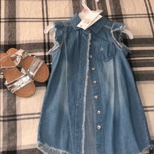 Calvin Klein Toddler Denim Dress